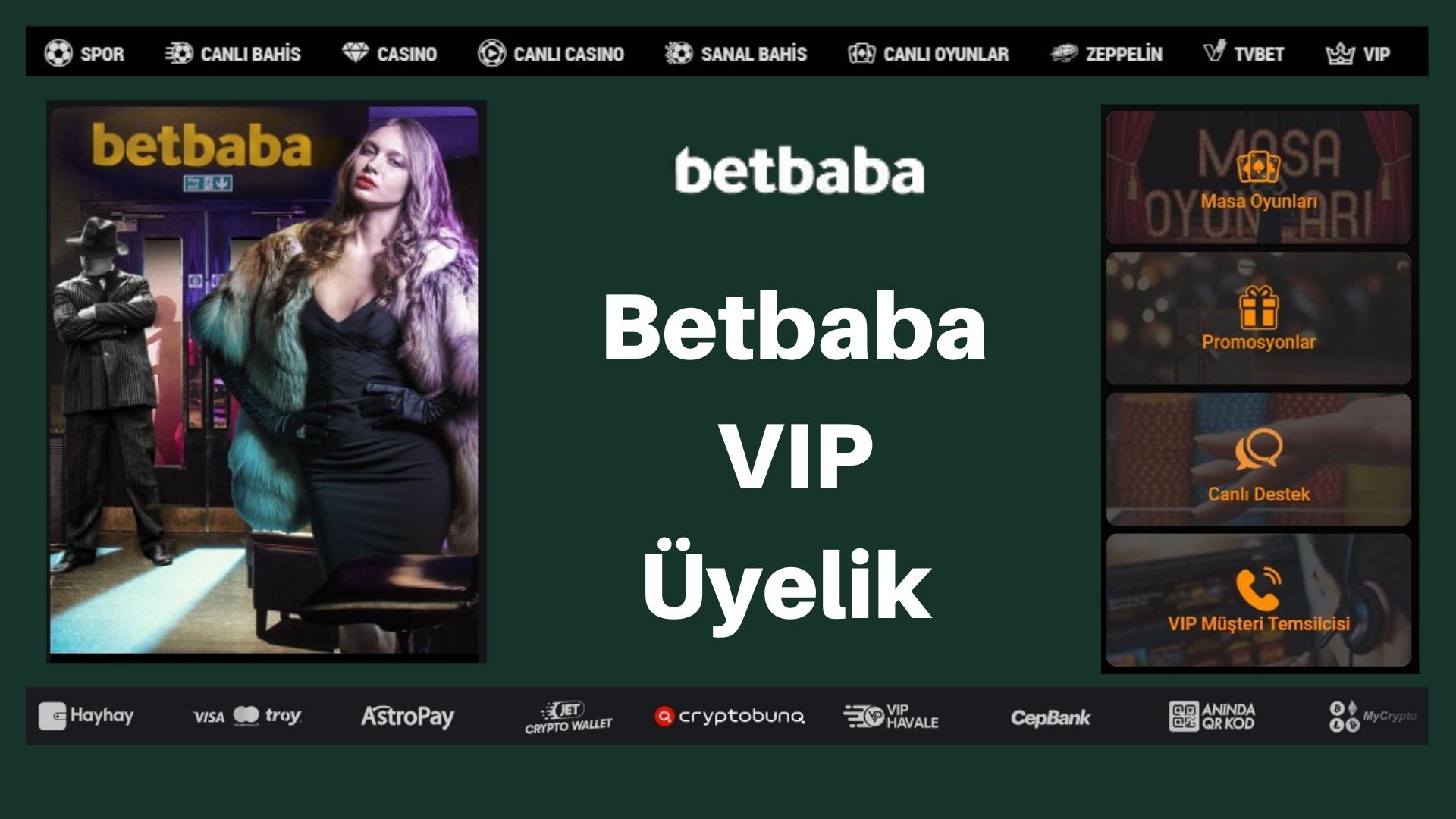 Betbaba VIP Üyelik